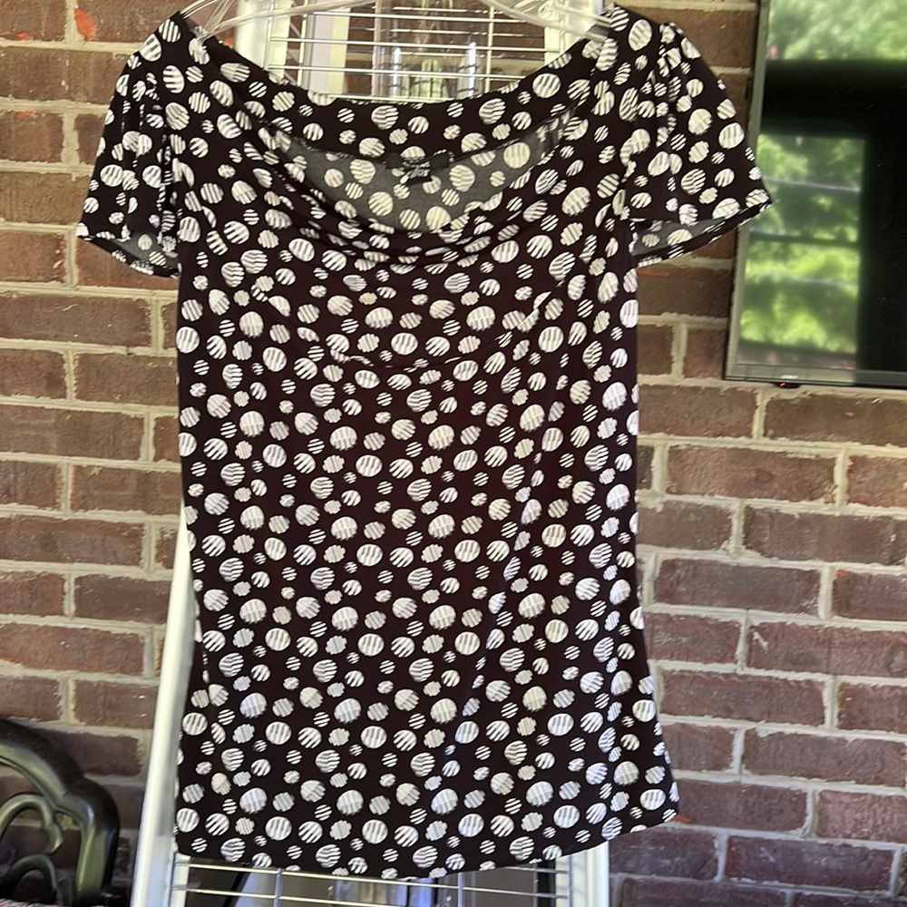 Alfani scoop neck blouse
